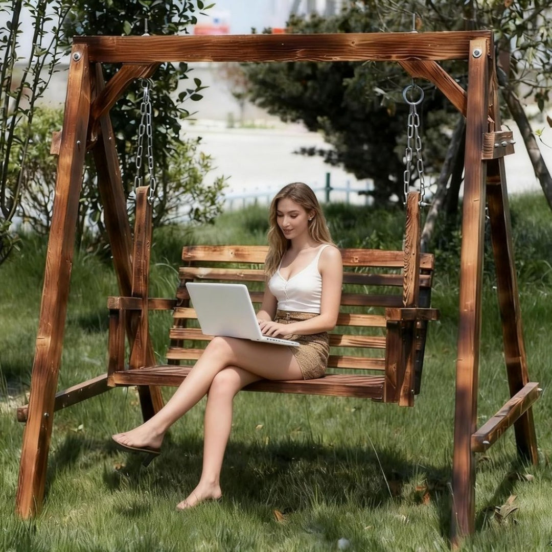 Legno Massello Dondoli per portico Legno Robusto