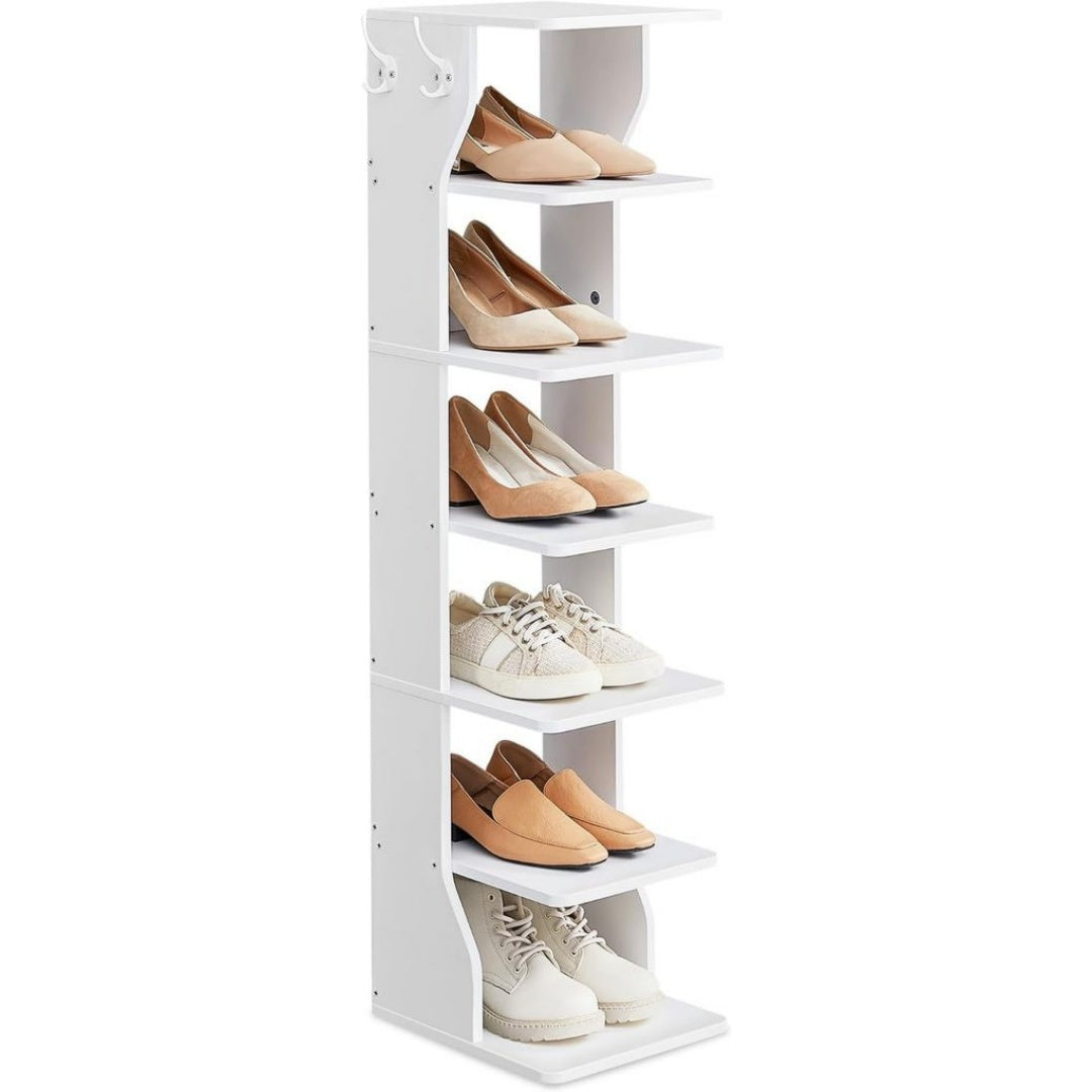 Scaffali portascarpe in Plastica Bianco