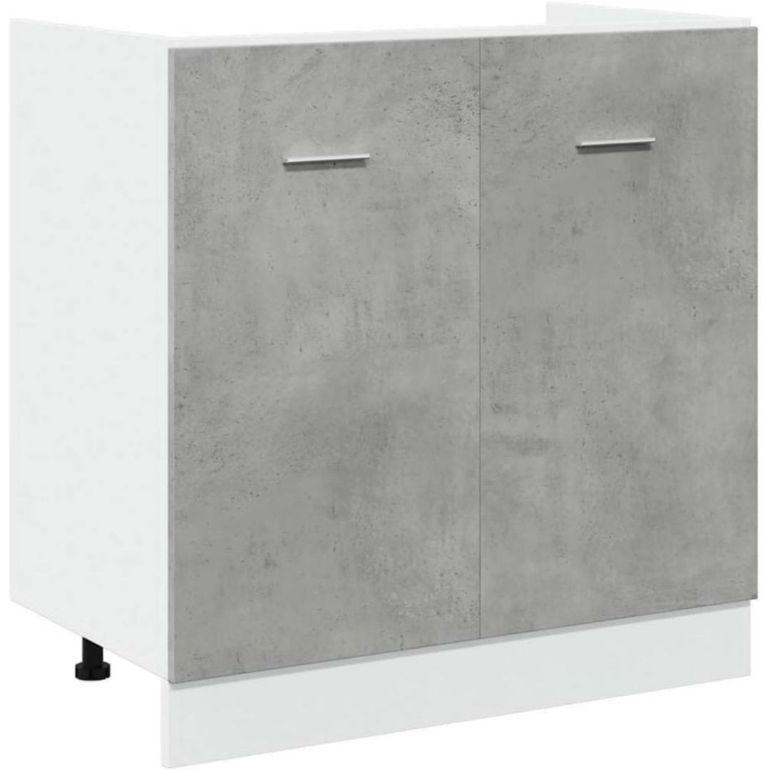 Legno Mobili a muro Grigio Salvaspazio