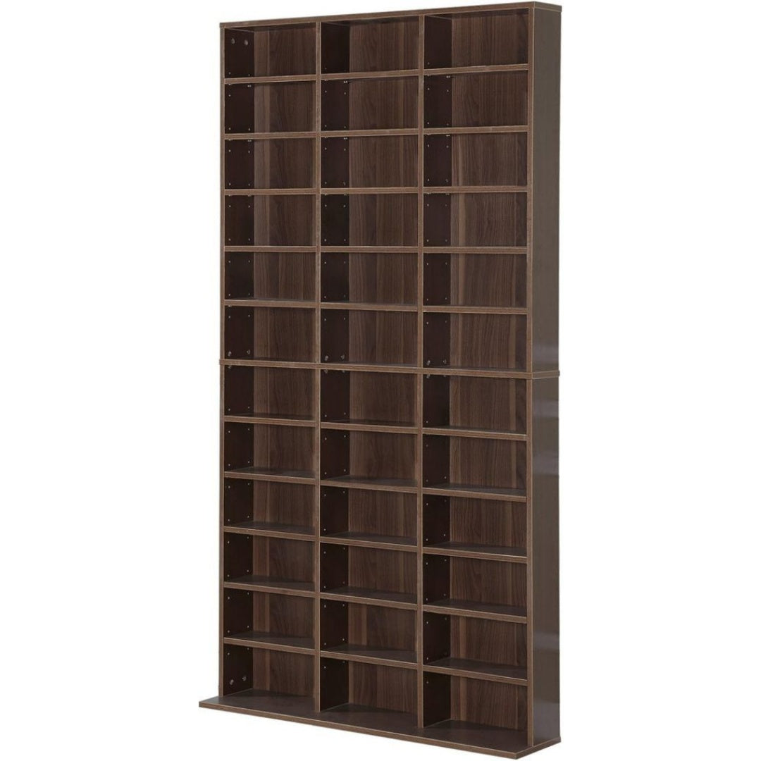 Porta CD e DVD modulari Marrone