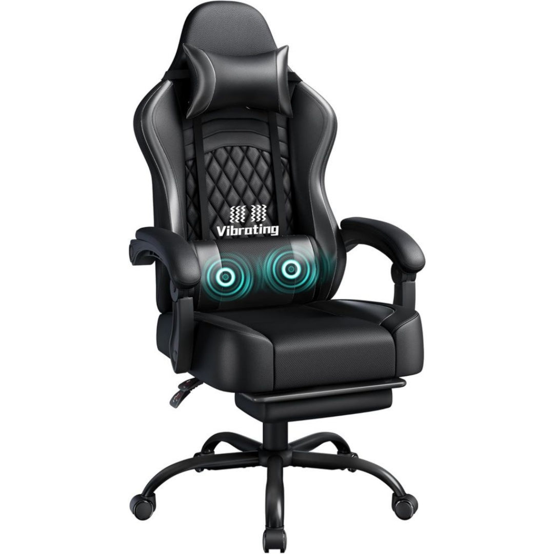 Regolabile e Imbottito Sedie Gaming Nero