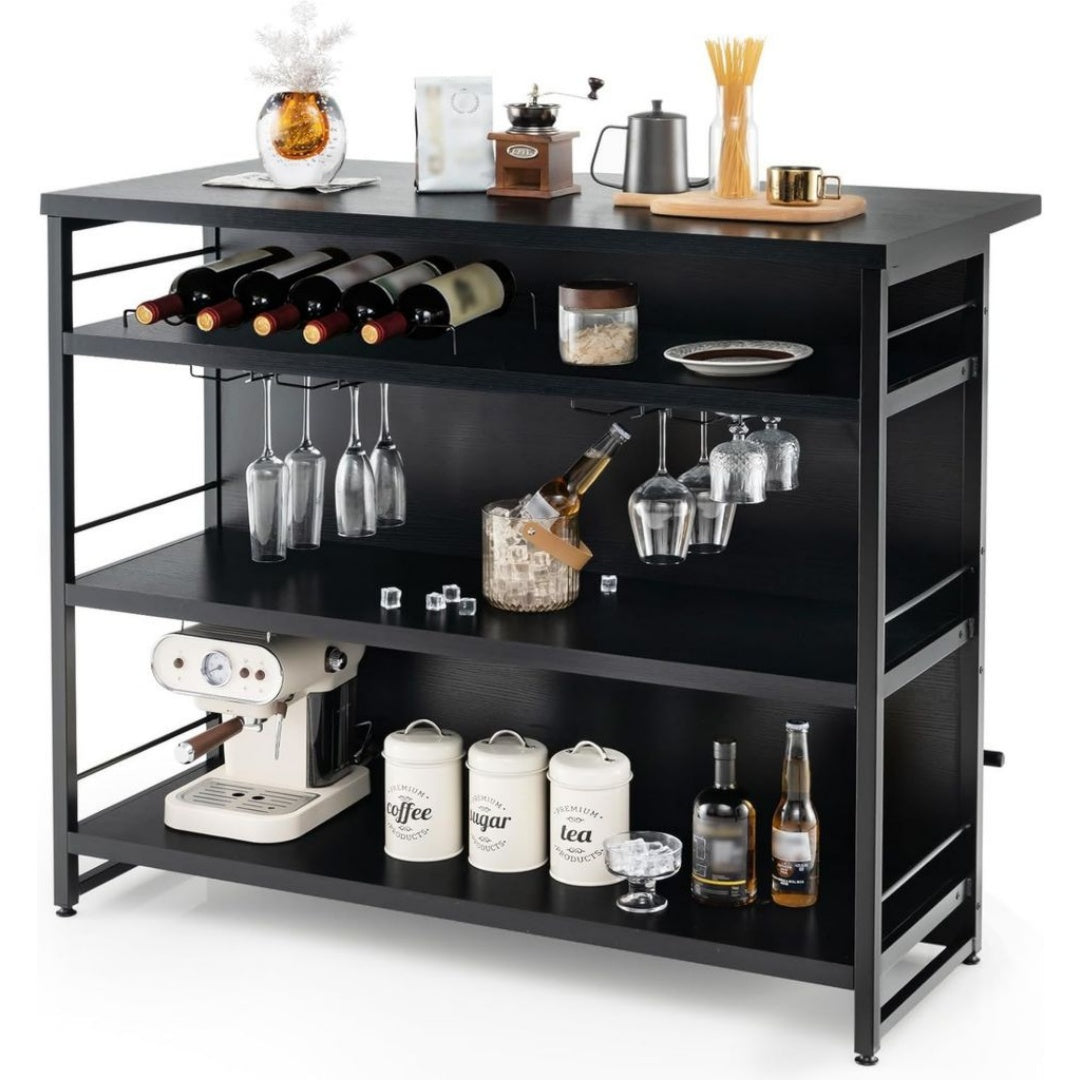 Ergonomico e Robusto Mobili da bar Nero
