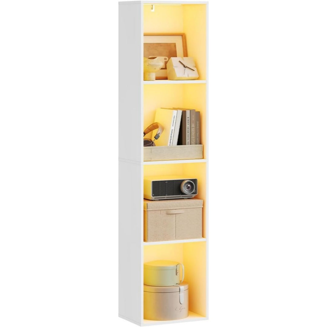 Bianco Librerie Multifunzionale