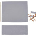 Pieghevole Coperture per sedie Grigio