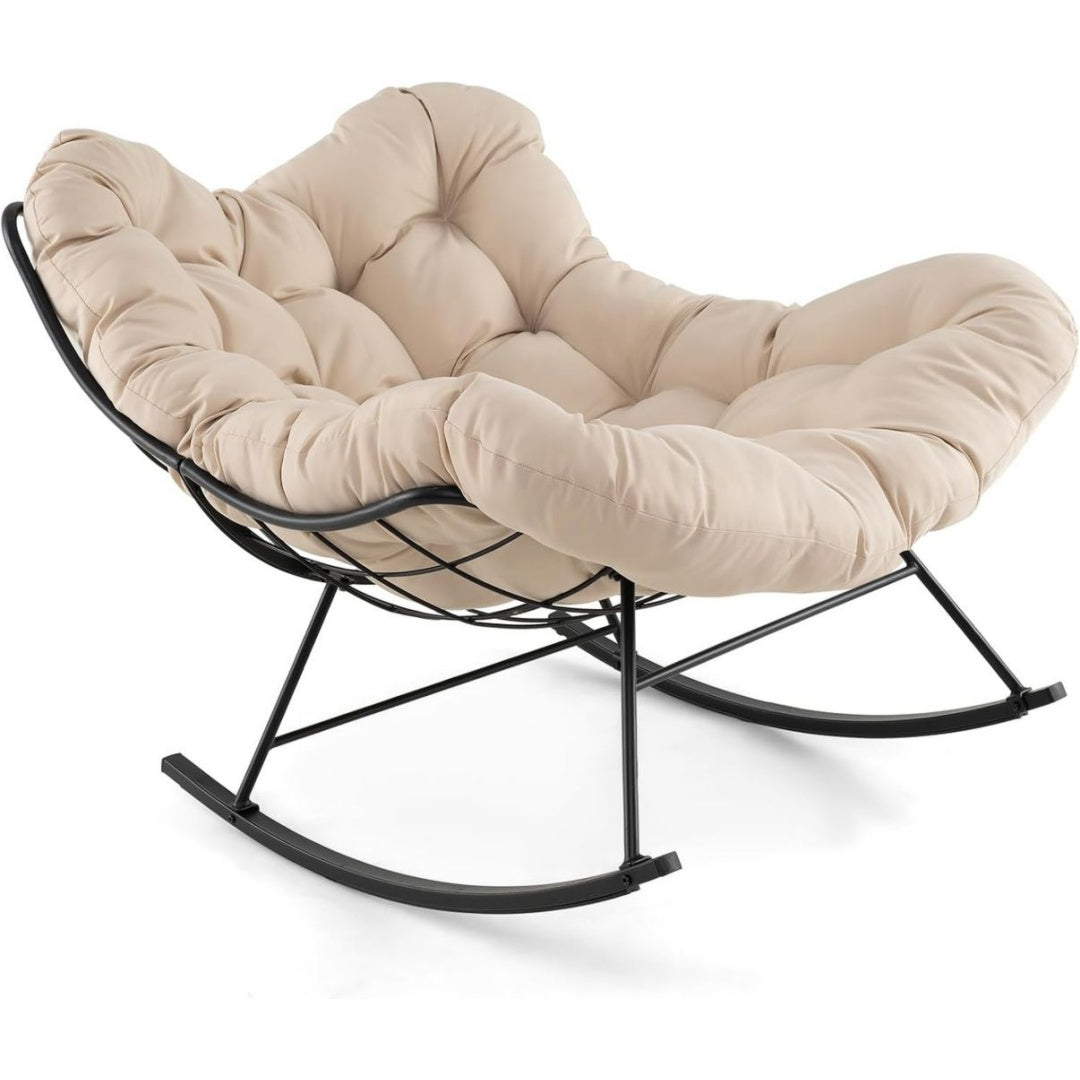 Robusto Sedie a dondolo Beige
