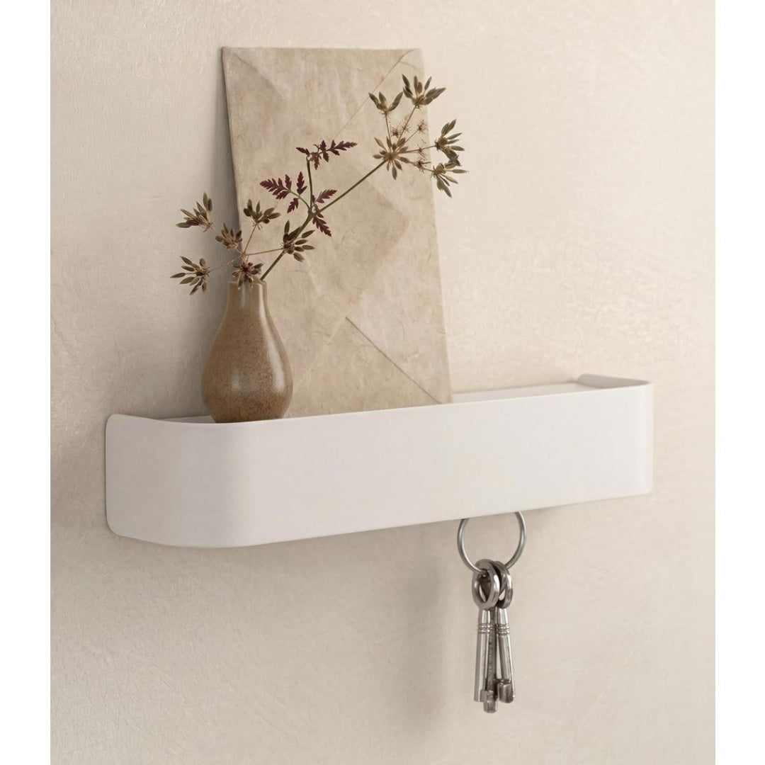 Ganci portachiavi in Metallo Bianco