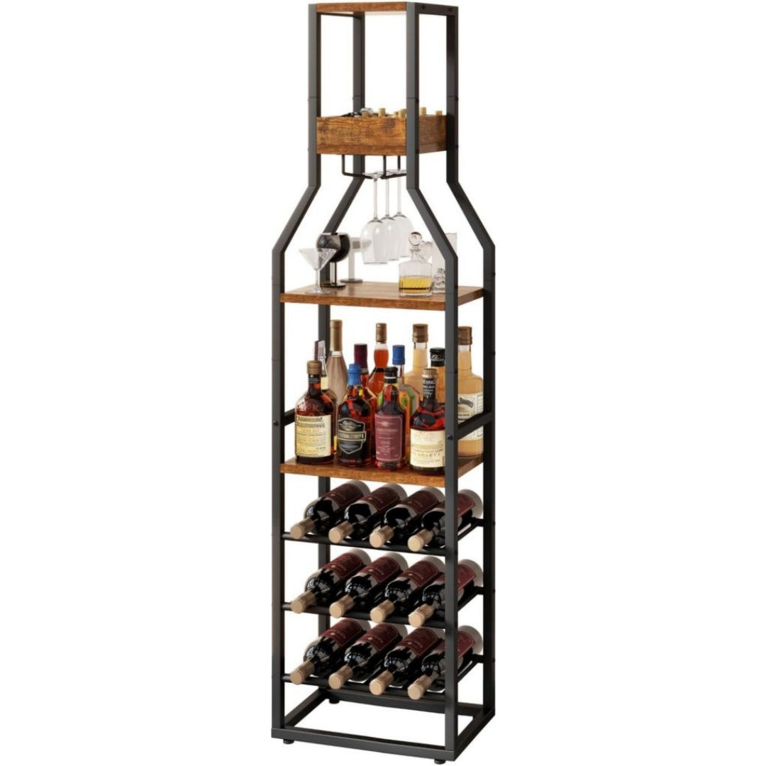 Porta bottiglie da vino Marrone