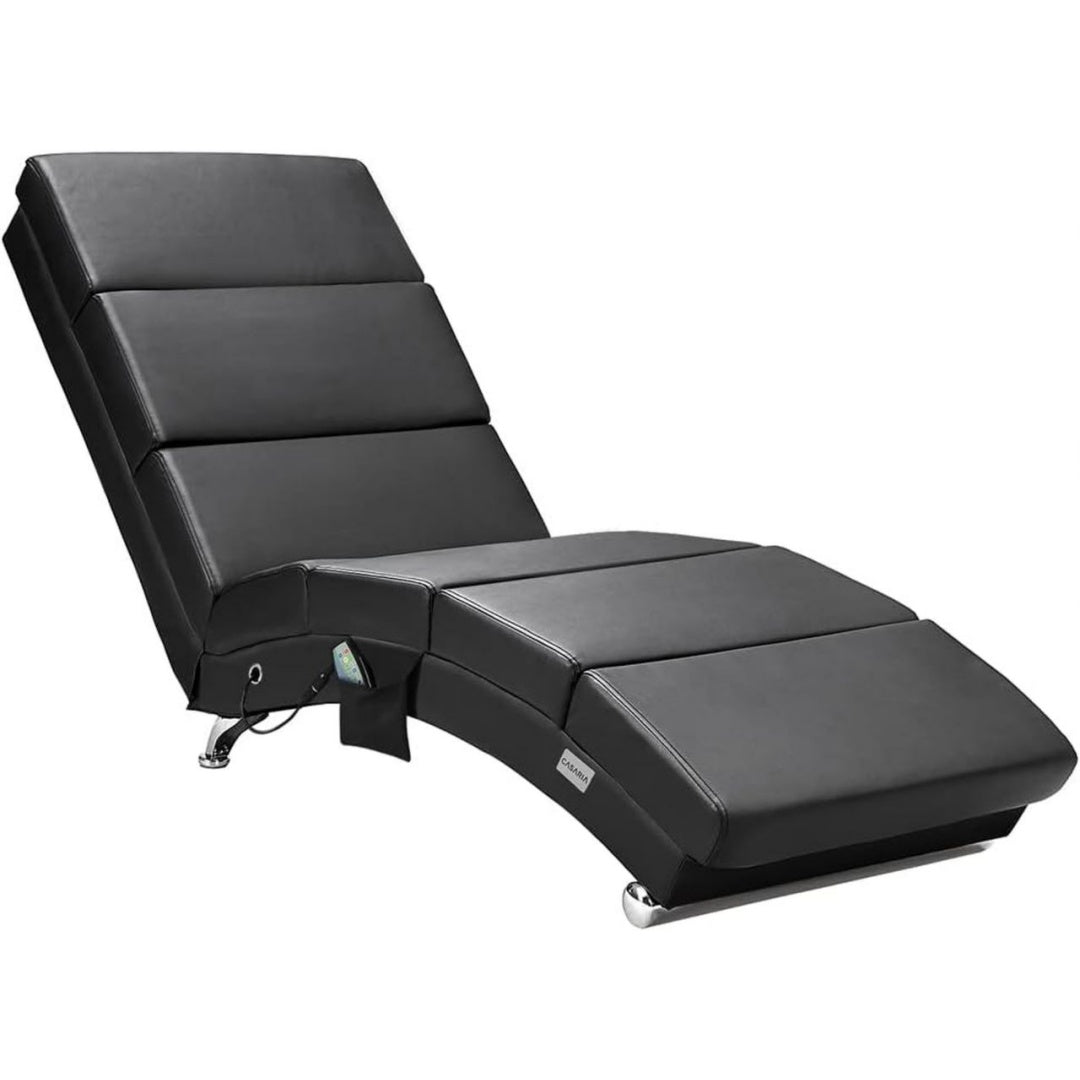 Tessuto Poltrone relax et chaise longue Nero Imbottito